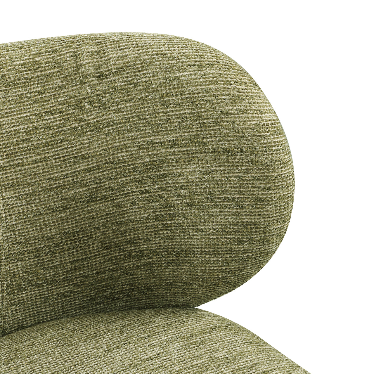 Dining chair Amely pistache softweave swivel by Richmond Interiors