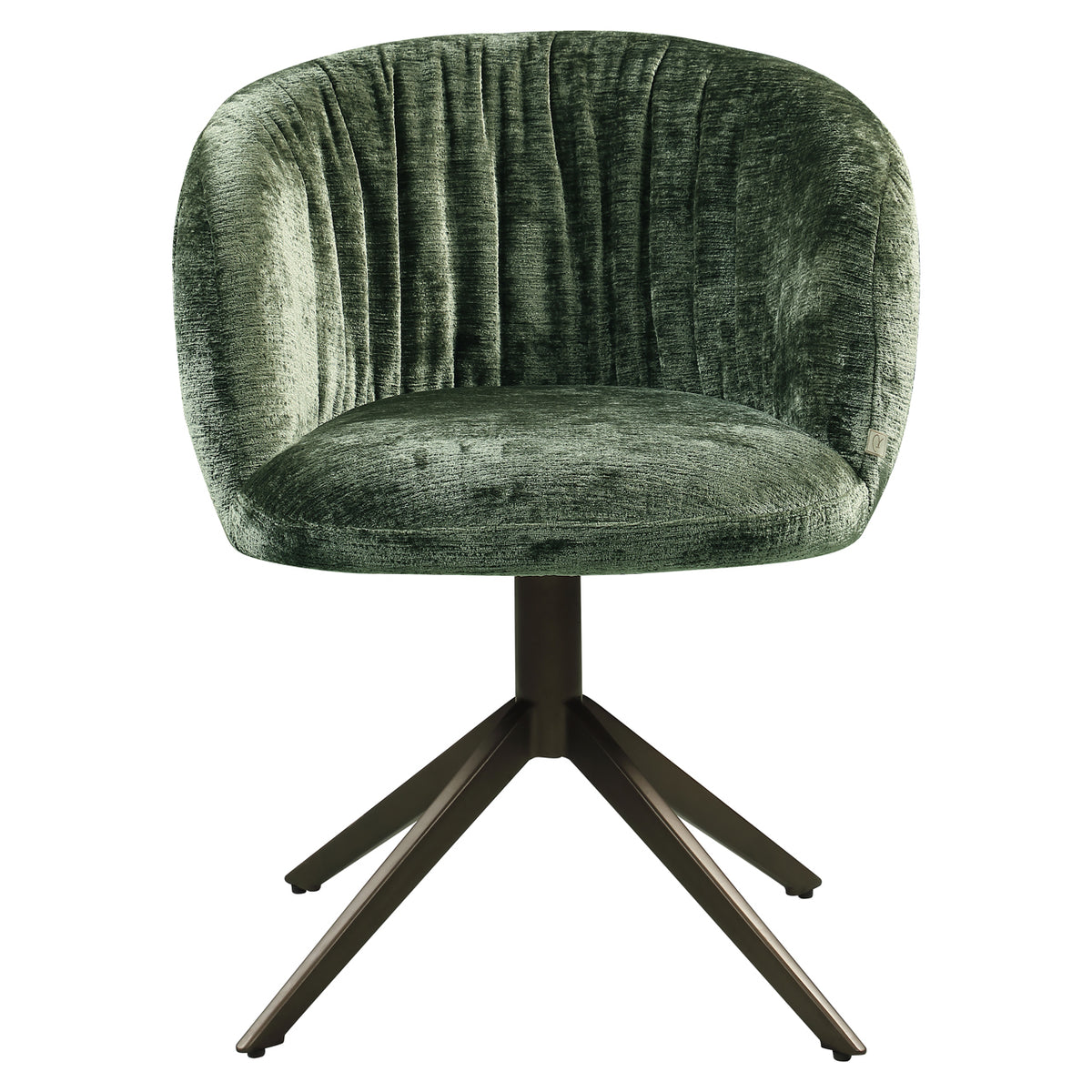 Dining chair Cassi sage chenille swivel by Richmond Interiors