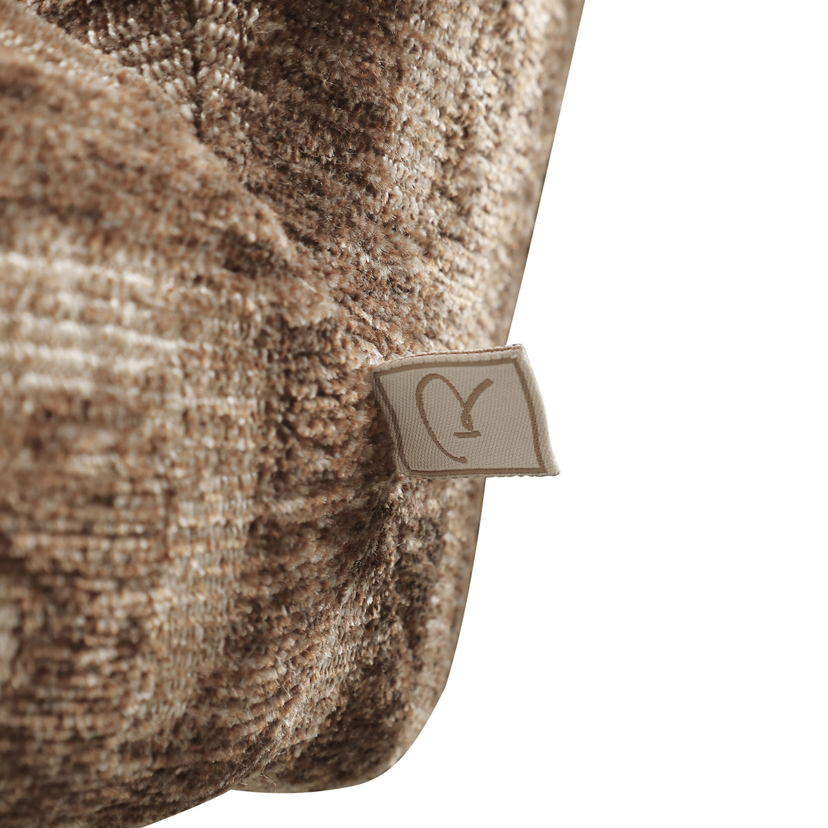 Dining chair Fiona brown labyrinth swivel by Richmond Interiors