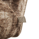Dining chair Fiona brown labyrinth swivel by Richmond Interiors