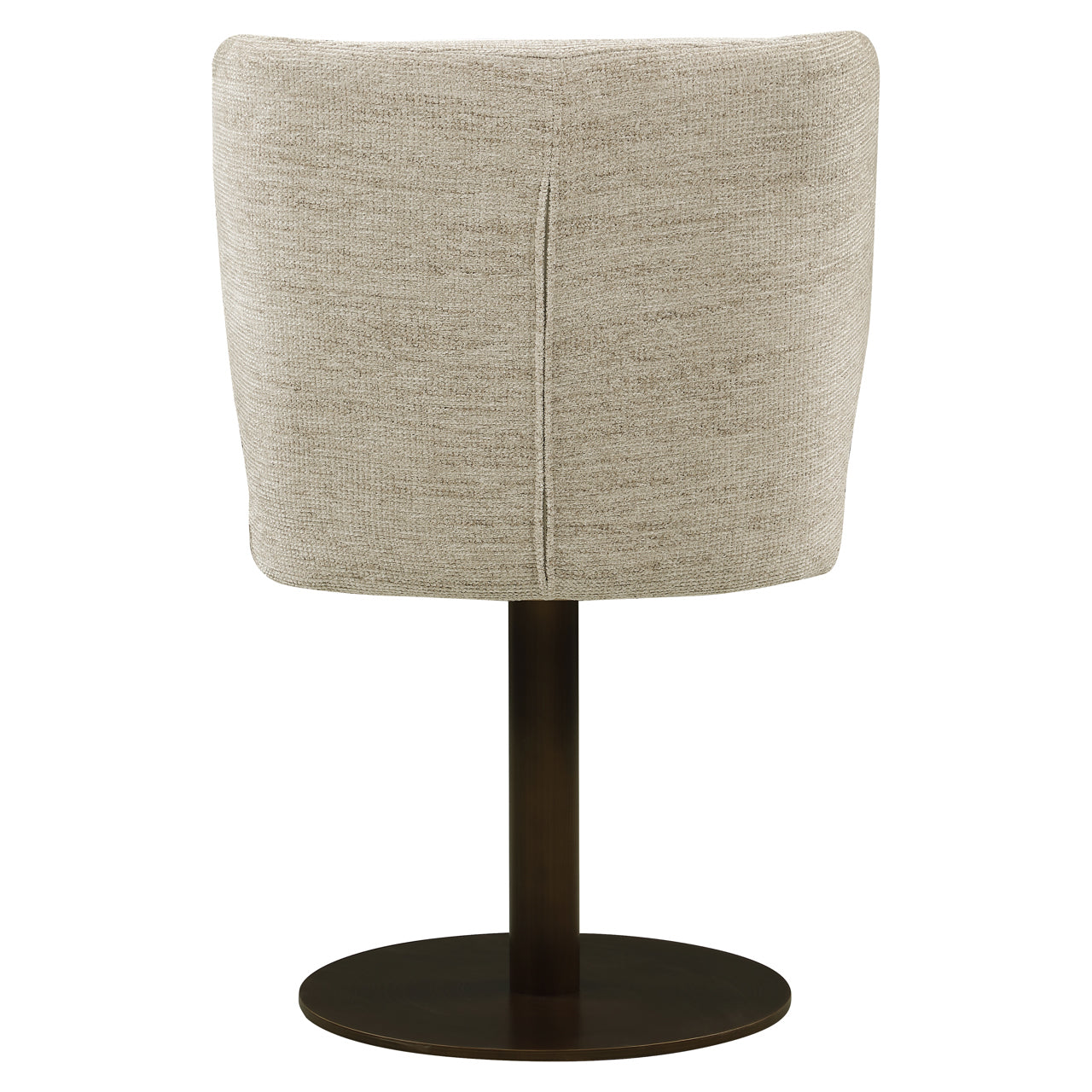 Dining chair Fiona natural softweave swivel by Richmond Interiors