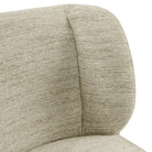 Dining chair Fiona natural softweave swivel by Richmond Interiors