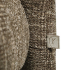 Dining chair Maya brown softweave (Set of 2) by Richmond Interiors