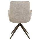 Dining chair Chase cream blockweave swivel by Richmond Interiors