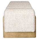 Bench Caleo cream tweed by Richmond Interiors