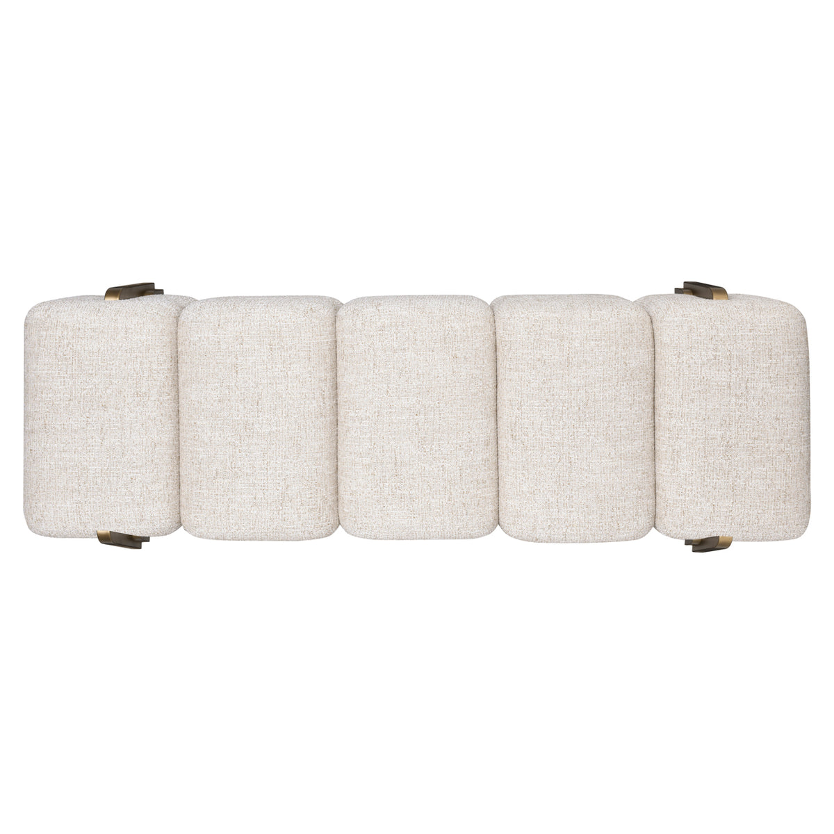 Bench Caleo cream tweed by Richmond Interiors
