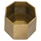 Planter Axis bronze gold medium by Richmond Interiors