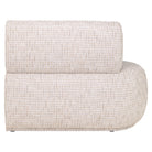Dining bench Sorrobon trendy cream open end left straight by Richmond Interiors
