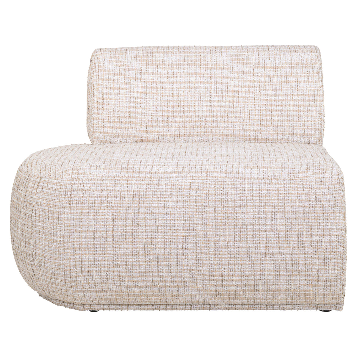 Dining bench Sorrobon trendy cream open end left straight by Richmond Interiors