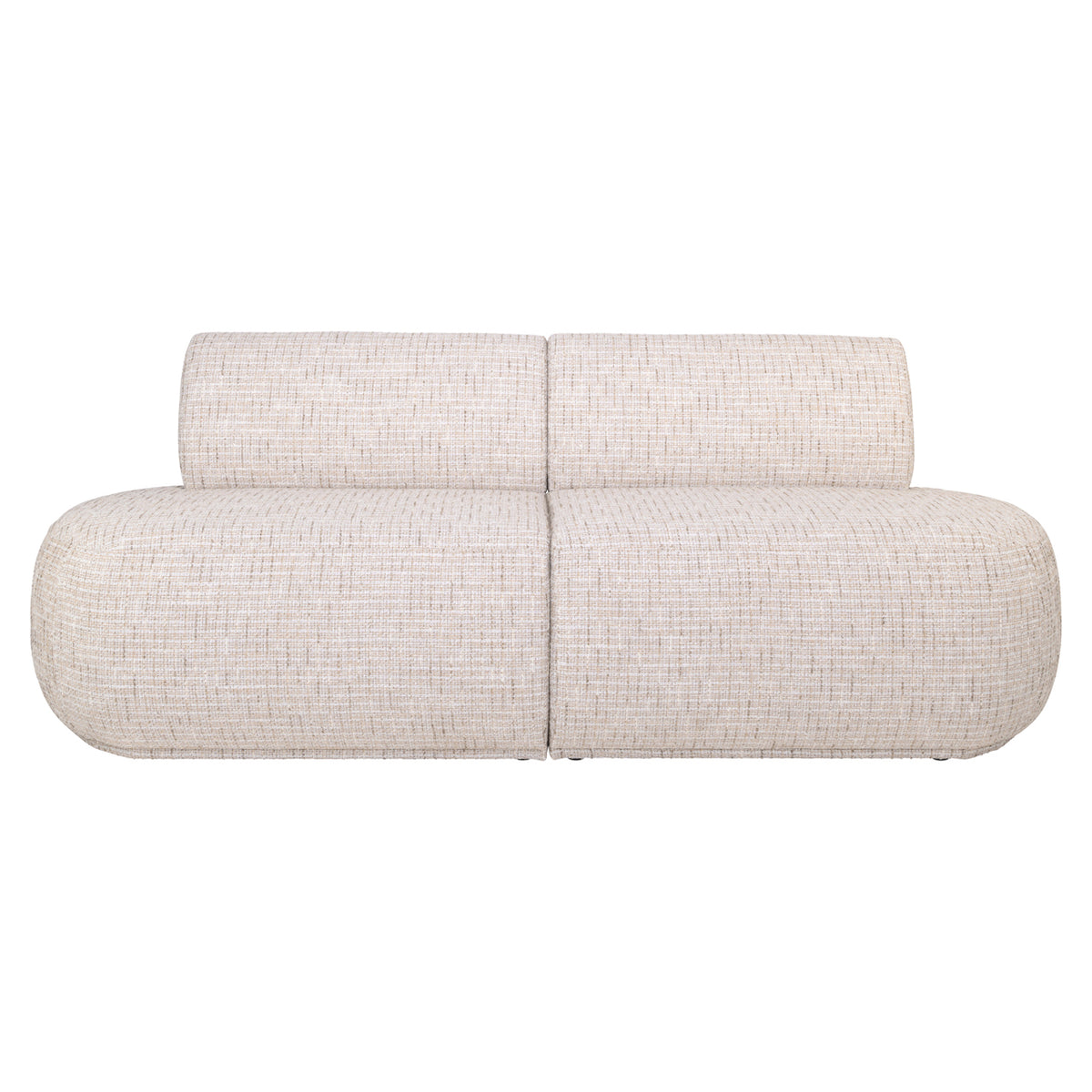 Dining bench Sorrobon trendy cream open end left straight by Richmond Interiors