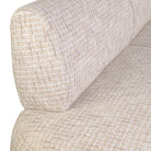 Dining bench Sorrobon trendy cream open end left straight by Richmond Interiors