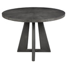 Pulsar Oval Dining Table in Grey Walnut by Uttermost