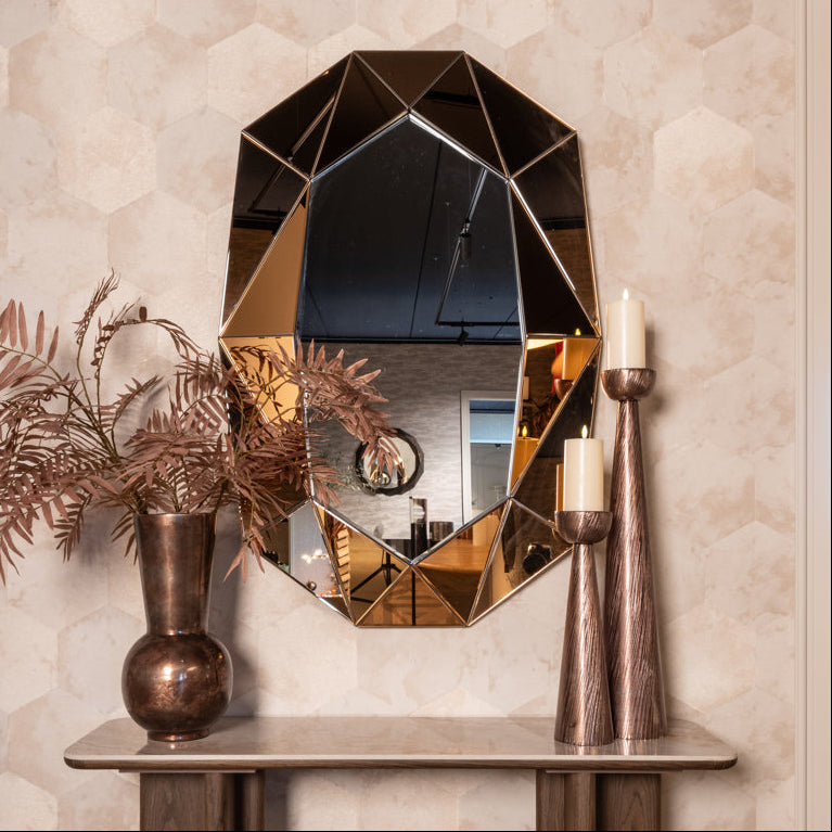 Jaloe Bronze Mirror by Richmond Interiors