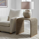 Calabria Woven Seagrass End Table by Uttermost