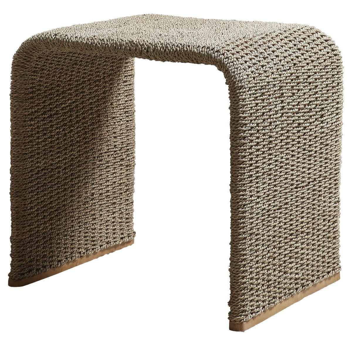 Calabria Woven Seagrass End Table by Uttermost