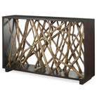 Teak Maze Console Table by Uttermost