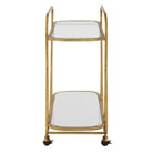 Swain Brass Serving Cart by Uttermost