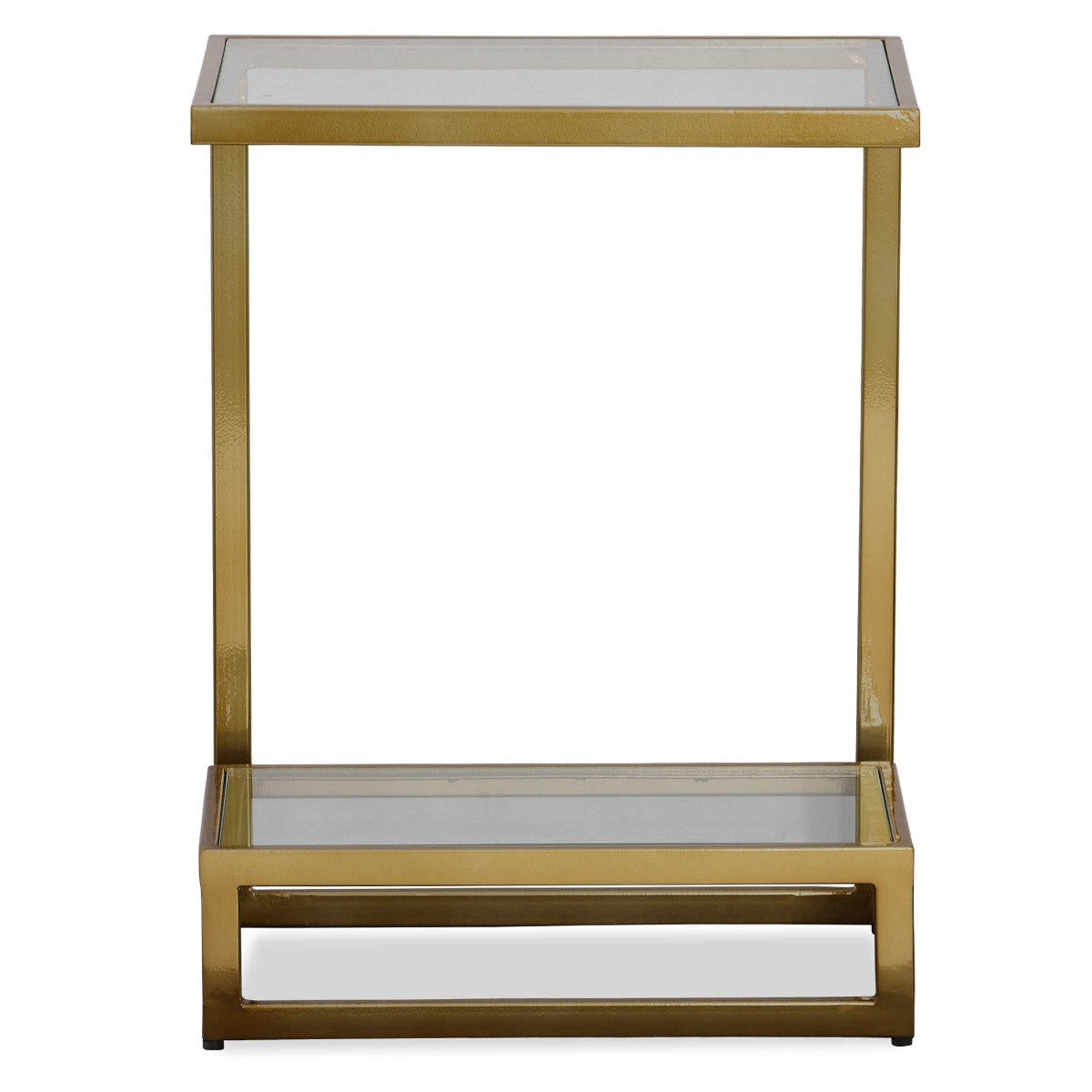 Musing Brushed Brass Accent Table by Uttermost