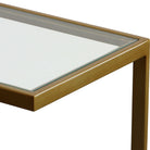 Musing Brushed Brass Accent Table by Uttermost