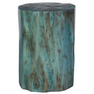 Habitat Blue Accent Stool by Uttermost