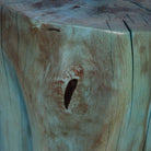 Habitat Blue Accent Stool by Uttermost