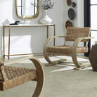 Rehema Accent Chair in Driftwood by Uttermost