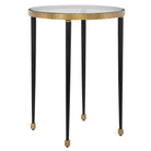 Stiletto Antique Gold Side Table by Uttermost