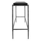 Crescendo Black Concrete Console Table by Uttermost