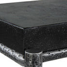 Crescendo Black Concrete Console Table by Uttermost