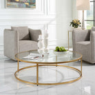 Radius Modern Circular Coffee Table by Uttermost