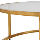 Radius Modern Circular Coffee Table by Uttermost