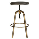 Revolve Brass Counter Stool by Uttermost