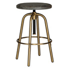 Revolve Brass Counter Stool by Uttermost