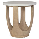 Tatli Stone Top Side Table by Uttermost
