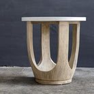 Tatli Stone Top Side Table by Uttermost