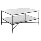 Henzler Mirrored Steel Coffee Table by Uttermost