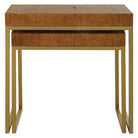 Burl-esque Wooden Nesting Tables - Set of 2 by Uttermost