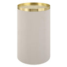 Circuit Brass & White Accent Table by Uttermost