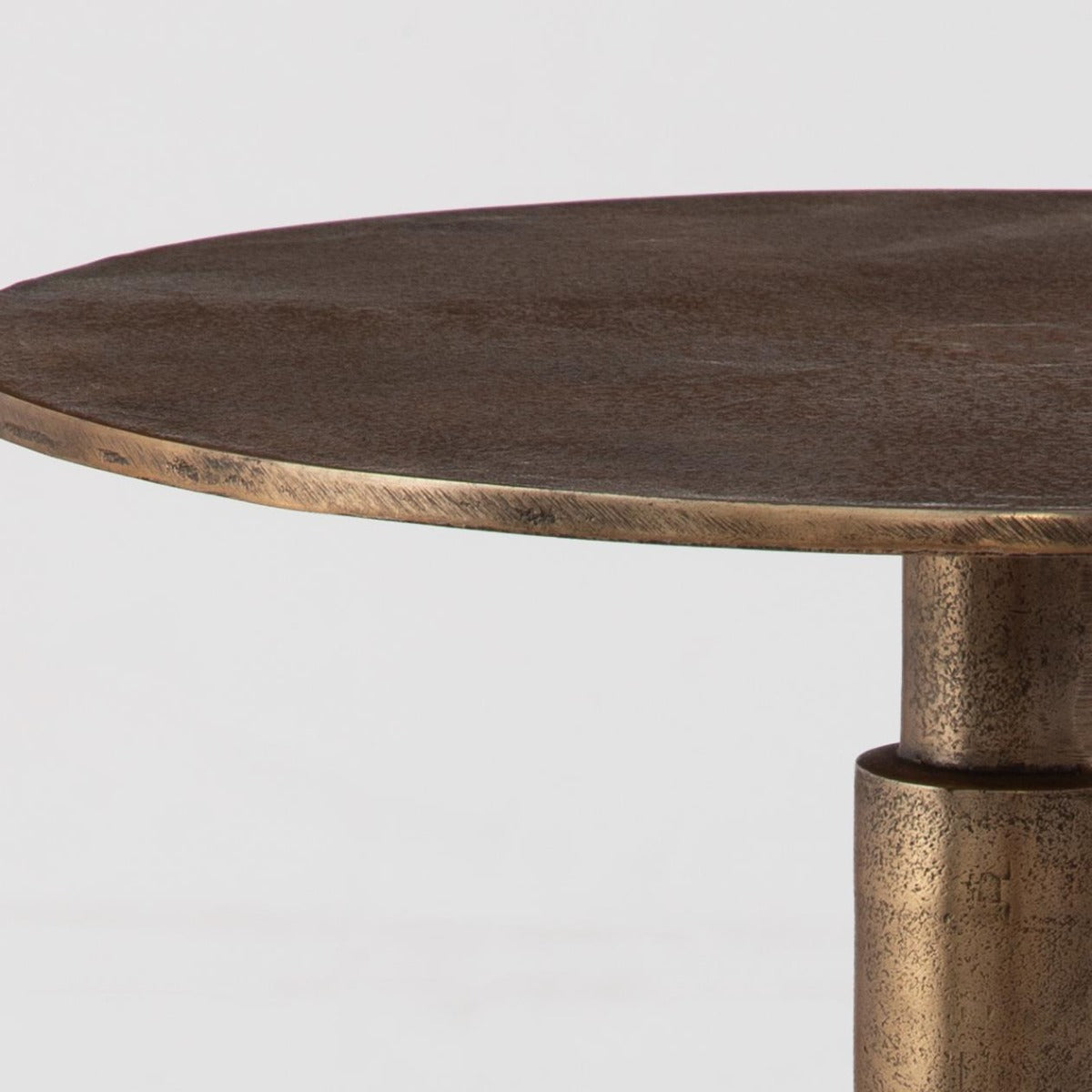 Descend Gold Accent Table by Uttermost