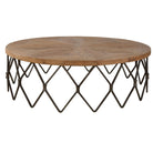 Chain Reaction Wooden Coffee Table by Uttermost