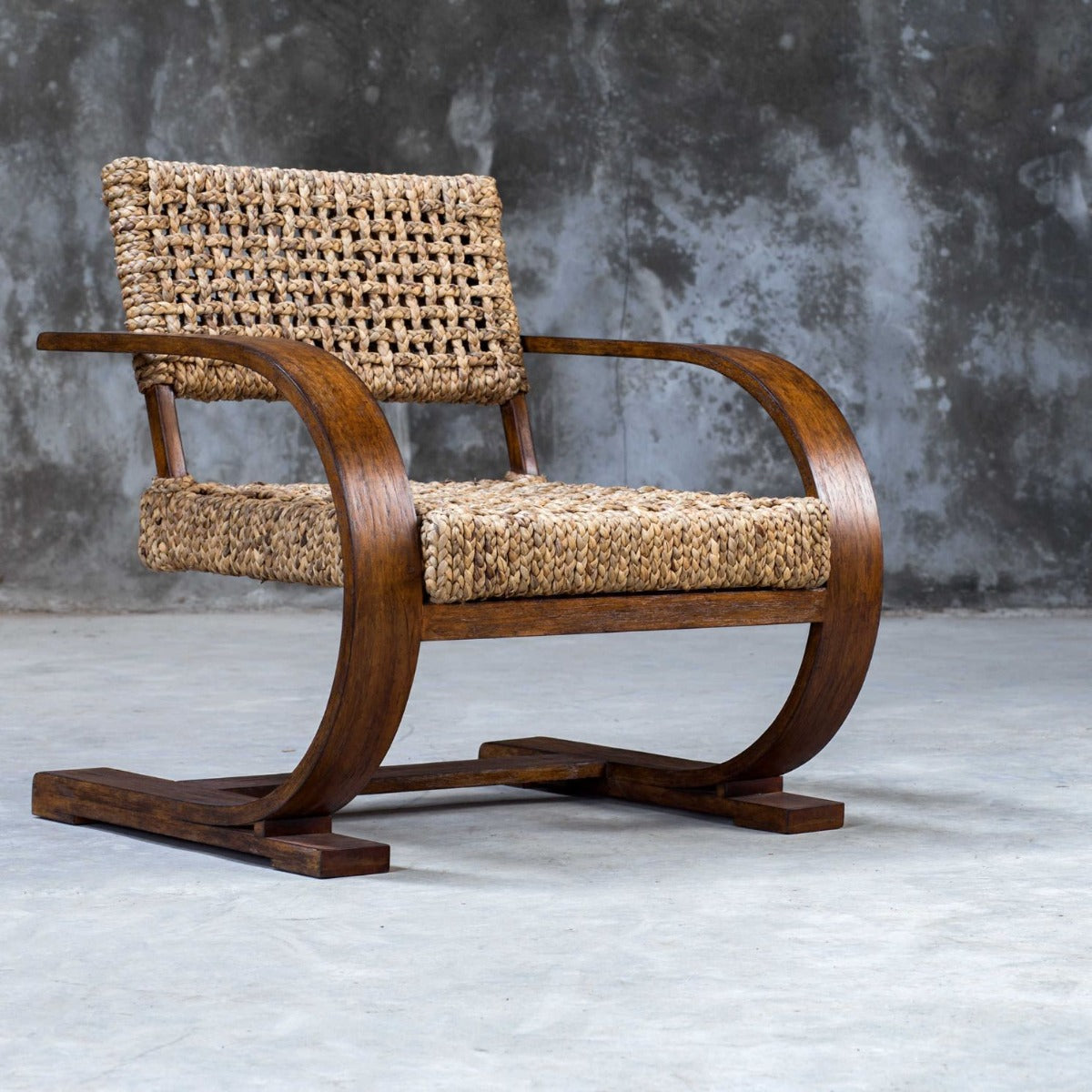 Rehema Accent Chair in Pecan by Uttermost