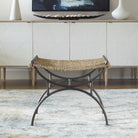 Playa Seagrass Small Bench by Uttermost