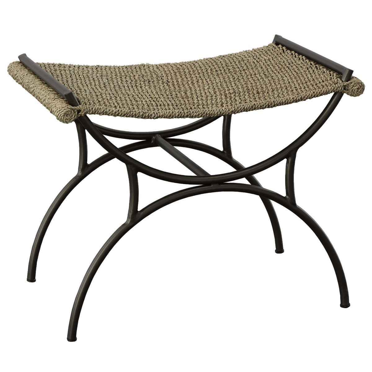 Playa Seagrass Small Bench by Uttermost