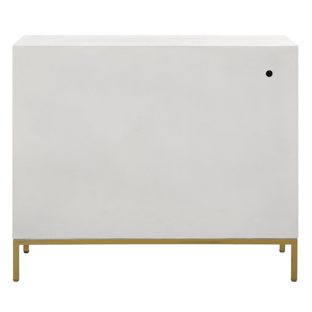Front Range White 2 Door Cabinet by Uttermost