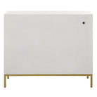 Front Range White 2 Door Cabinet by Uttermost