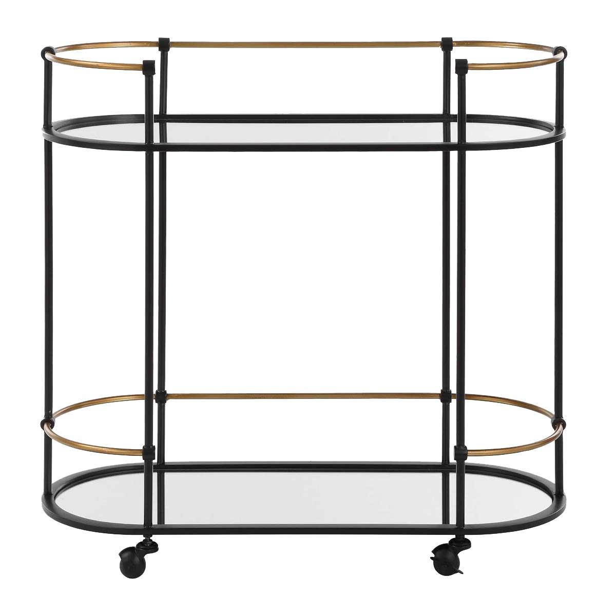 Andre Iron Bar Cart by Uttermost