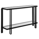 Shadow Black Iron Console Table by Uttermost