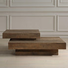 Rustic Planes Modern Coffee Table by Uttermost