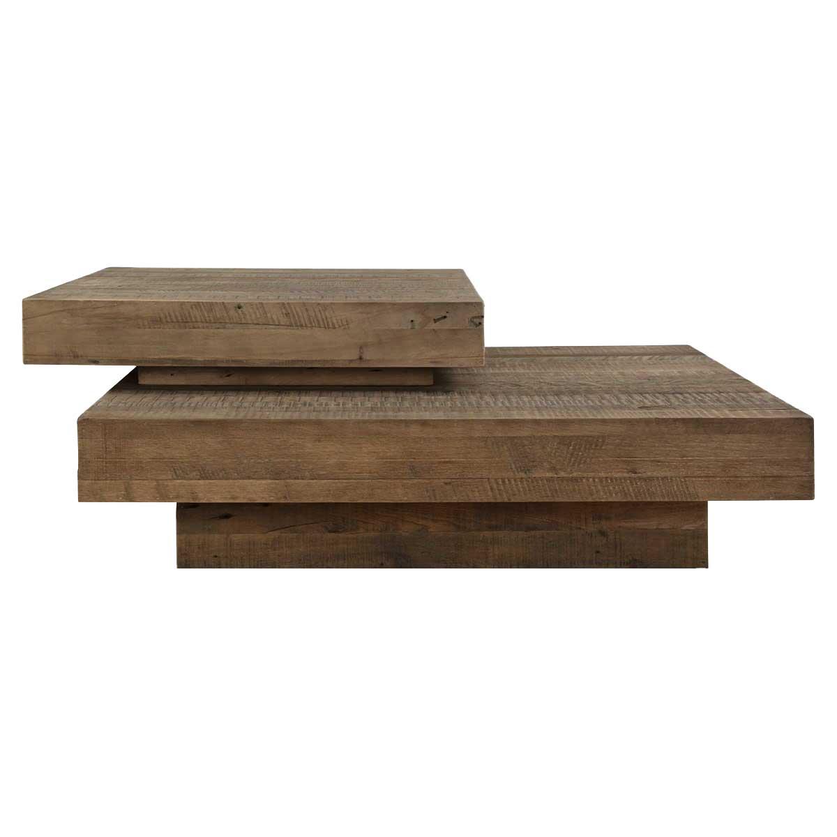 Rustic Planes Modern Coffee Table by Uttermost