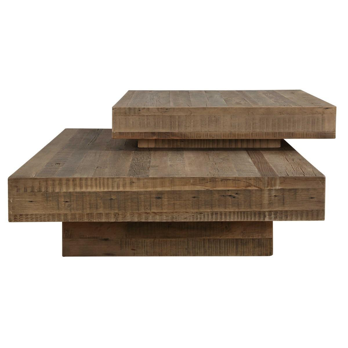 Rustic Planes Modern Coffee Table by Uttermost